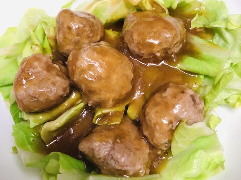 ☆電子レンジde作るカレー肉団子☆